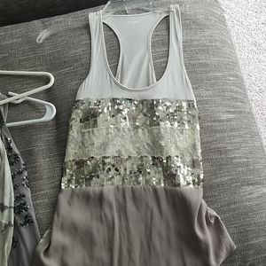 Express sequin tank